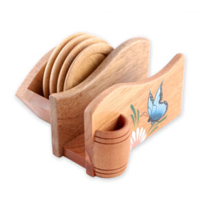 Servilletero con portavasos